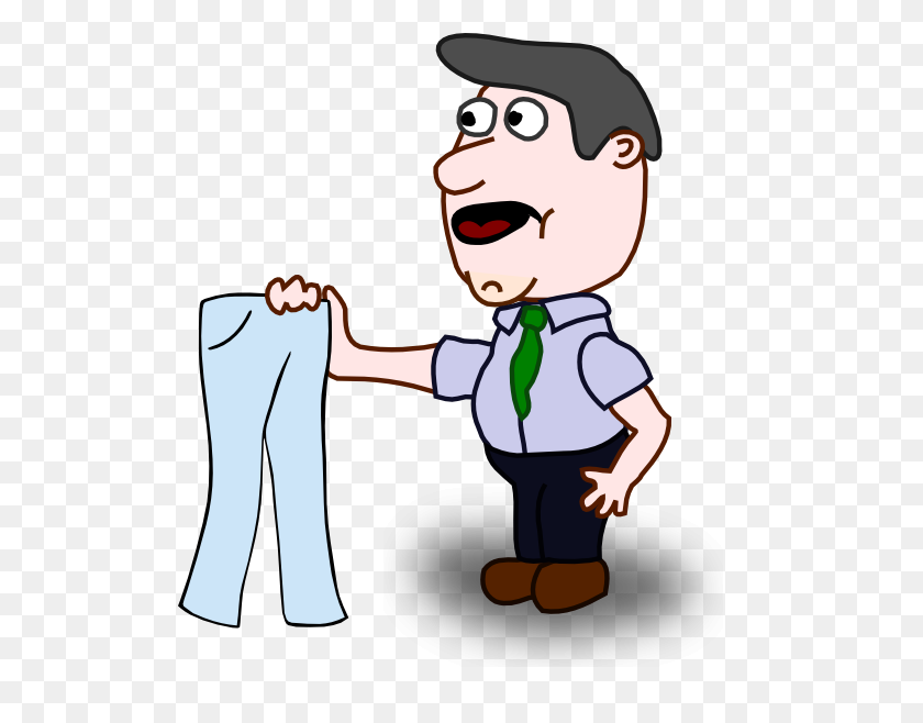 516x598 Man Holding Pants Clip Art - Hold Clipart