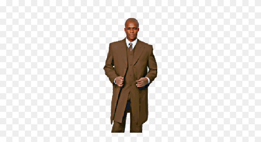 234x397 Man In Brown Suit - Man In A Suit PNG