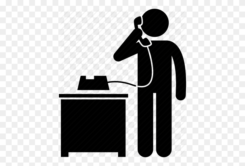 436x512 Человек, Человек, Телефон, Говорящий Значок - Люди Говорят Png