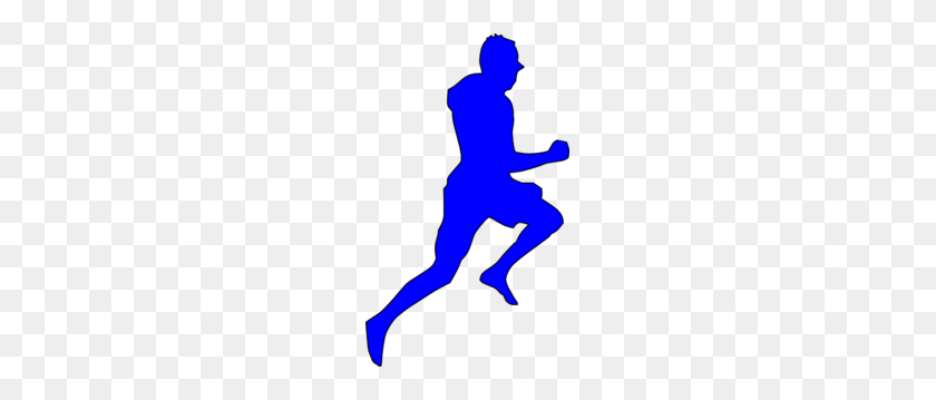 183x299 Man Running Clip Art - Running Track Clipart