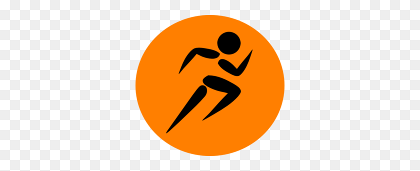 298x282 Imágenes Prediseñadas De Hombre Corriendo Naranja - No Corriendo Imágenes Prediseñadas