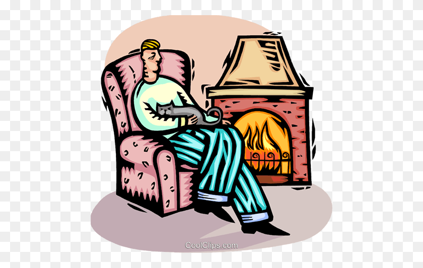 480x472 Man Sitting - Policy Clipart