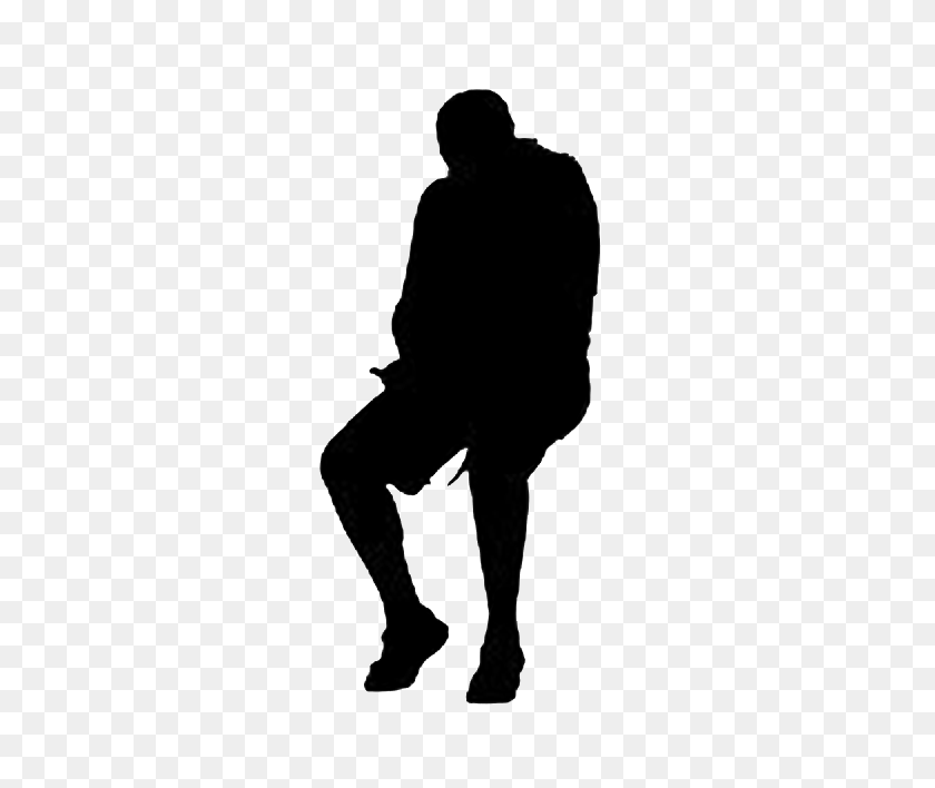 348x648 Man Sitting Silhouette Architecture Material Sources - Sitting Silhouette PNG