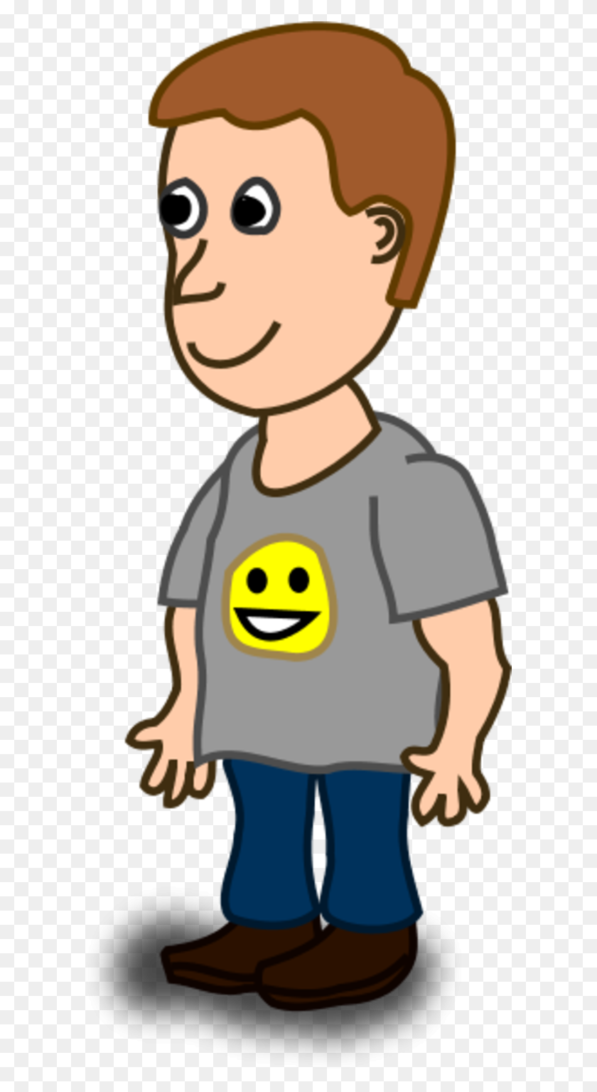 600x1475 Man Standing Clipart Png Png Image - Man Standing PNG