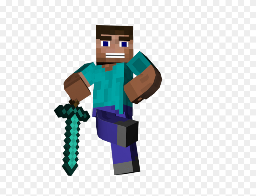 800x600 Man Standing Sword Minecraft Transparent Png - Person Standing PNG