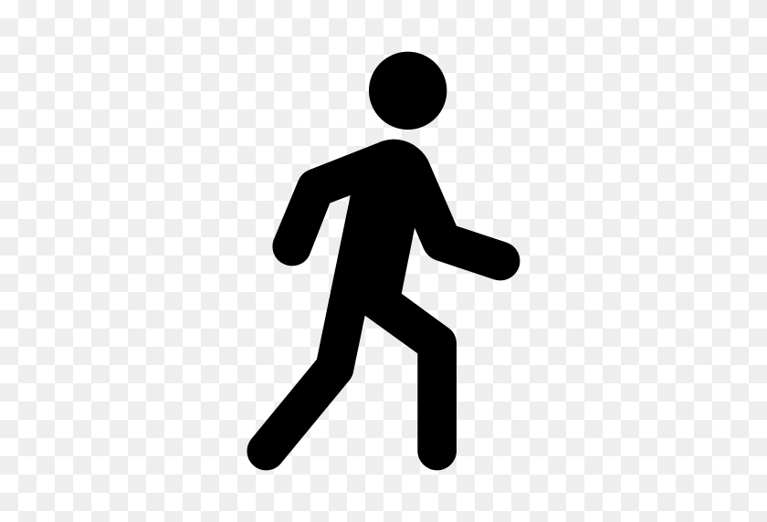 512x512 Man Walking, Peer, Person, Person Walking, Walking Icon - People Walking Towards PNG