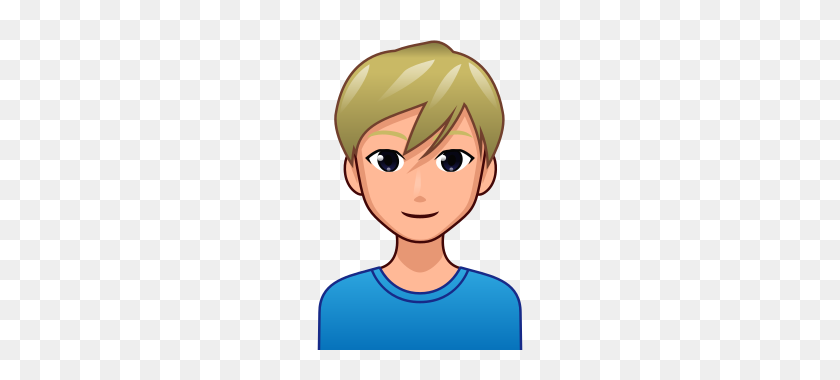 320x320 Man With Blond Hair - Blond Hair PNG