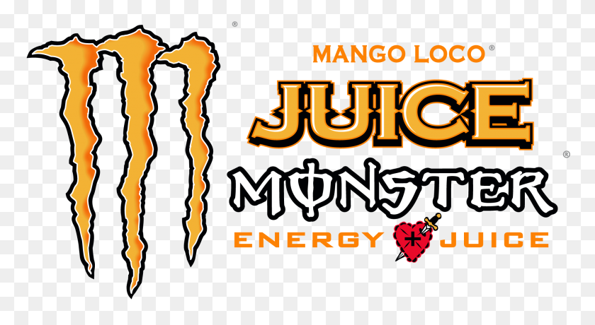 770x400 Mango Loco - Monster Energy Logotipo Png