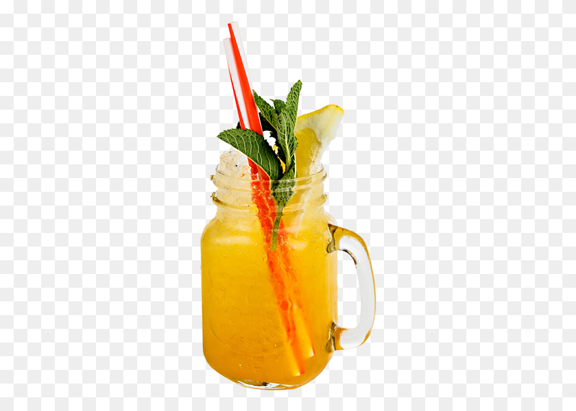 259x540 Mango, Peach And Passionfruit Cooler Mocktail The Bulls Head - Passion Fruit PNG