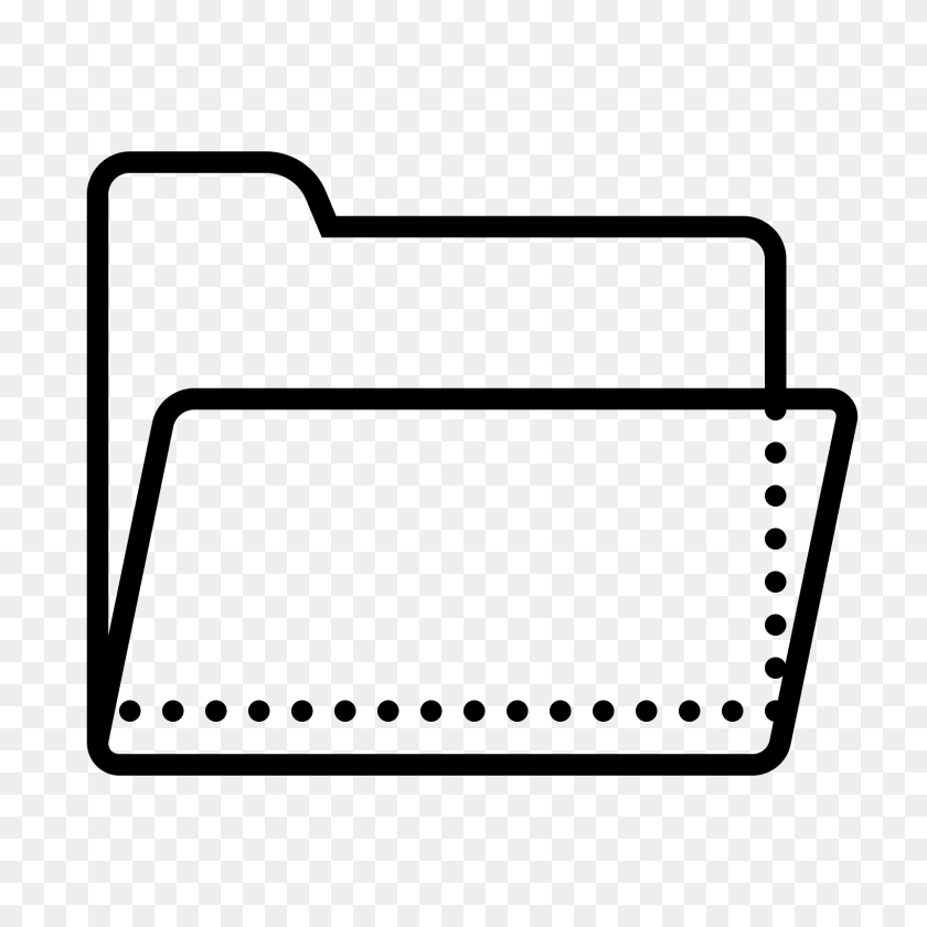 1600x1600 Manilla Folder Clipart - Manila Folder PNG