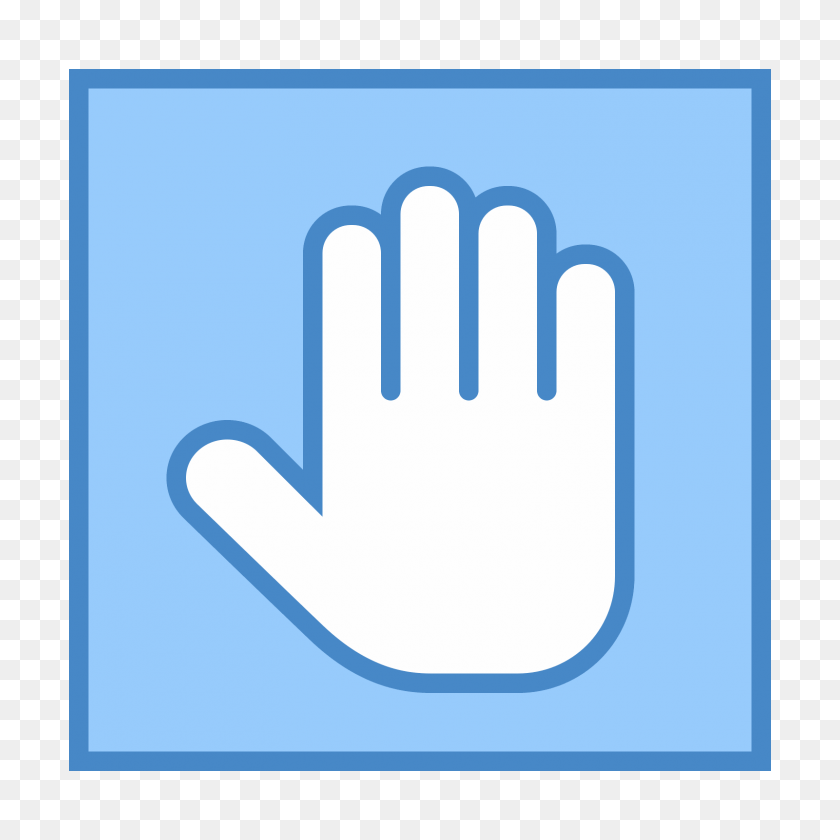 1600x1600 Manual Icon - Blue Square PNG