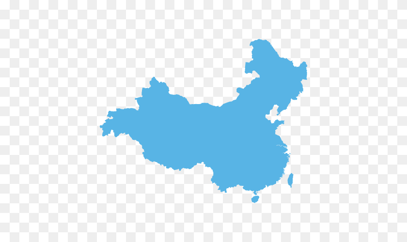 440x440 Mapa De China Sawyer - Mapa De China Png