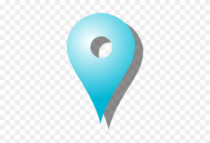 512x512 Map Location Marker - Marker Circle PNG