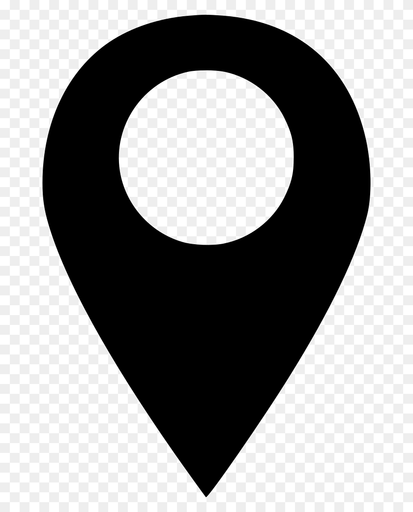 668x980 Map Location Pin Map Marker Glyph Png Icon Free Download - Map Pin PNG