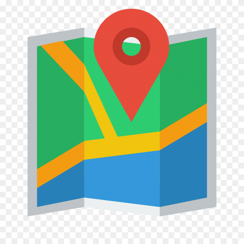 1024x1024 Map Map Marker Icon Small Flat Iconset Paomedia - Map Icon PNG
