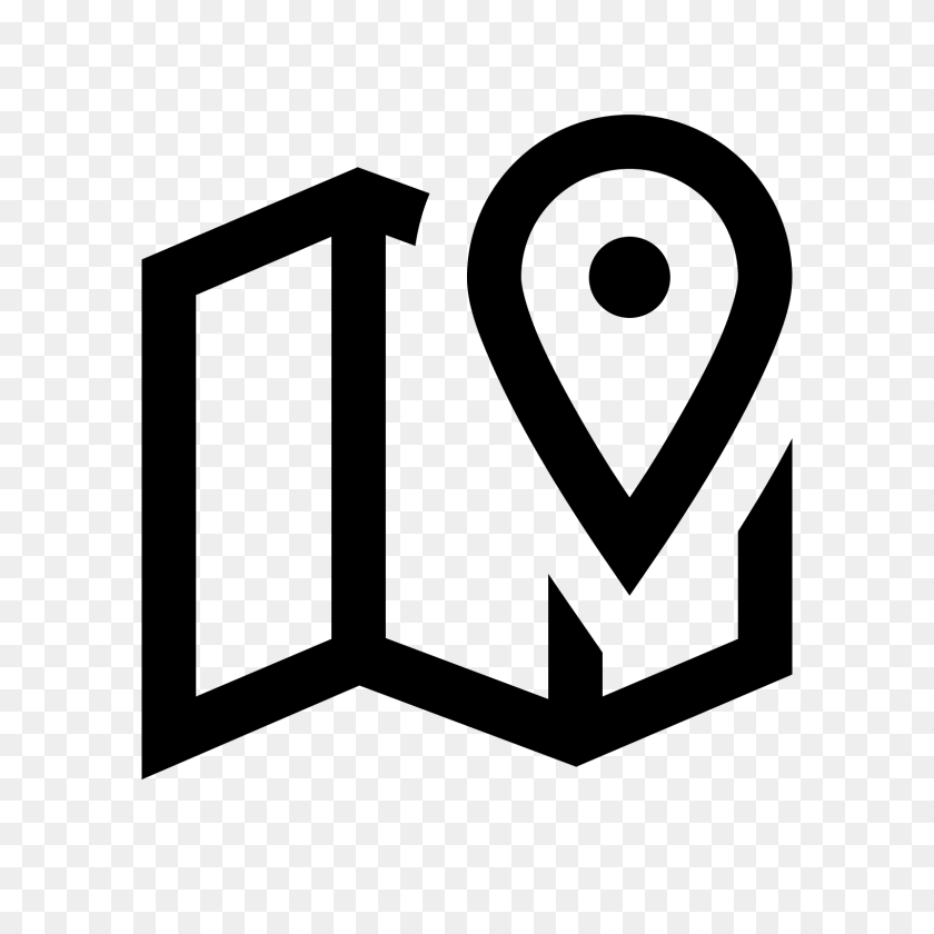 1600x1600 Map Marker Icon - Marker PNG