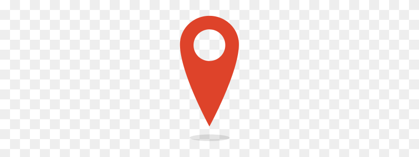 256x256 Map Marker Icon Myiconfinder - Pin Icon PNG