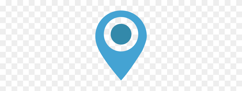256x256 Map Marker Icon Myiconfinder - Google Maps Pin PNG