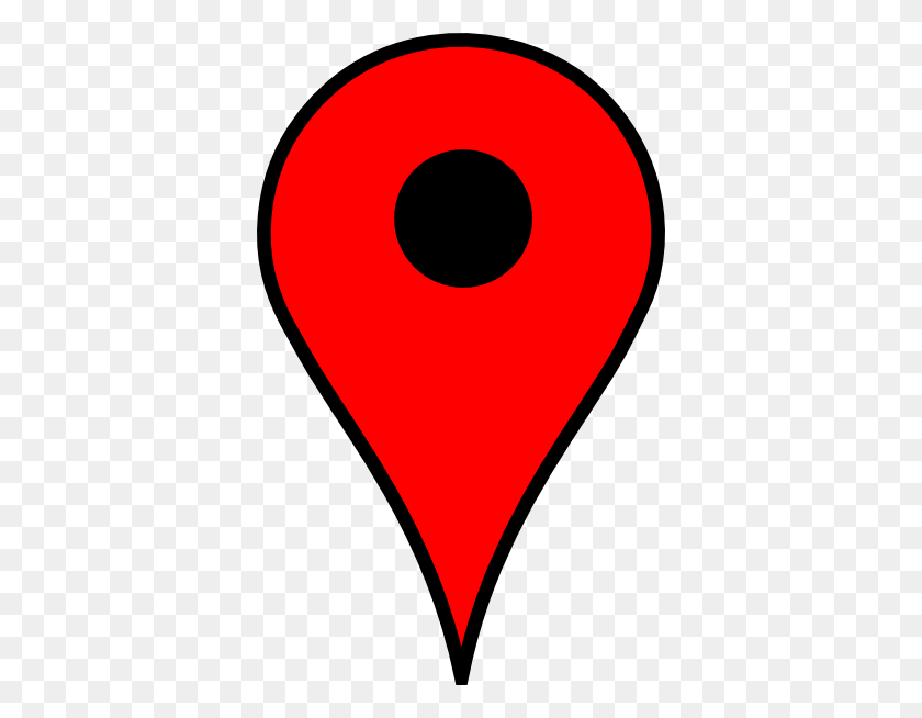372x594 Map Marker Red Png Clip Arts For Web - Marker Circle PNG