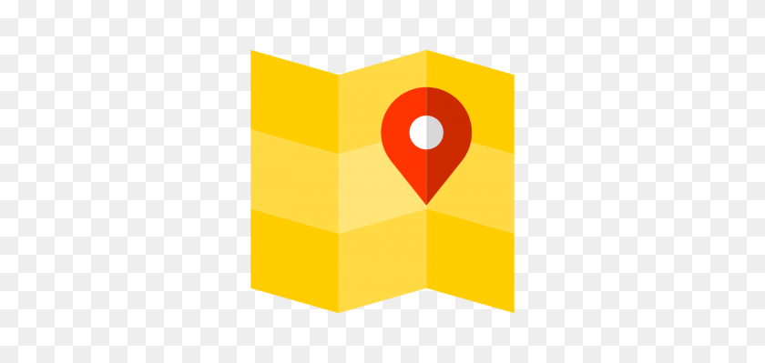 1380x600 Маркеры Карты - Значок Карты Google Png