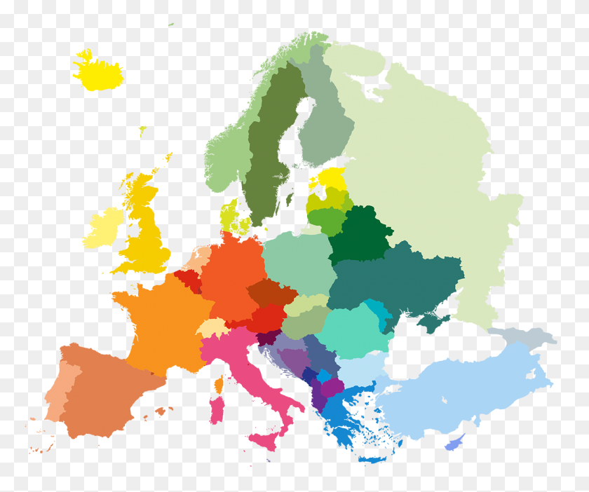 1275x1051 Карта Европы Навес Молитвы - Карта Европы Png