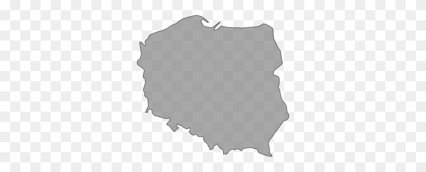 300x279 Map Of Poland Clip Art Free Vector - Ghoul Clipart