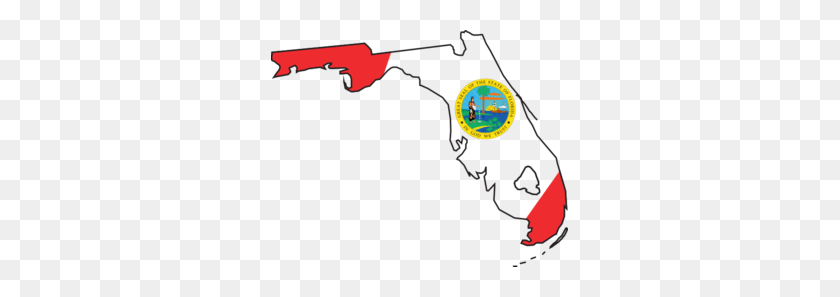 297x237 Mapa Florida Clip Art Related Keywords - Florida Clipart PNG