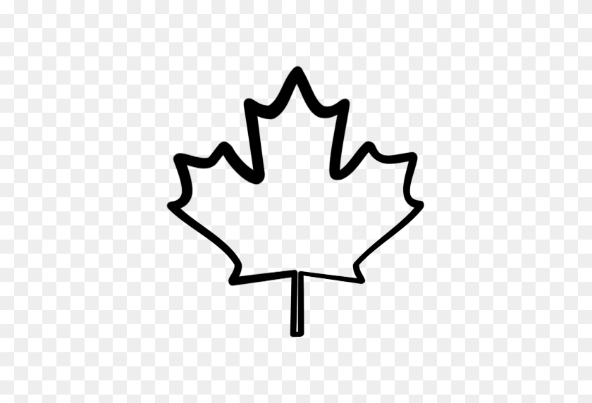 512x512 Maple Leaf Clipart Transparent - Canada Clipart