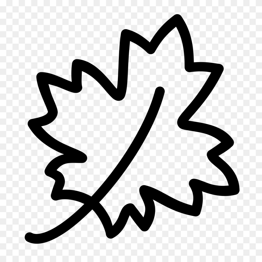1600x1600 Maple Leaf Icon - Leaf Icon PNG