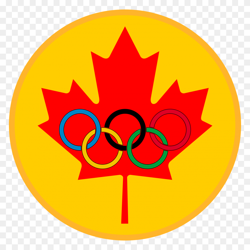 2000x2000 Maple Leaf Olympic Gold Medal - Olympic Medal Clipart