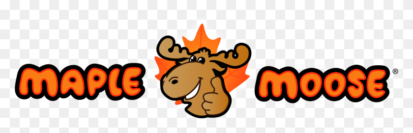 1251x340 Maple Moose Your Favourite Crepe And Waffle Bar - Crepe Clipart