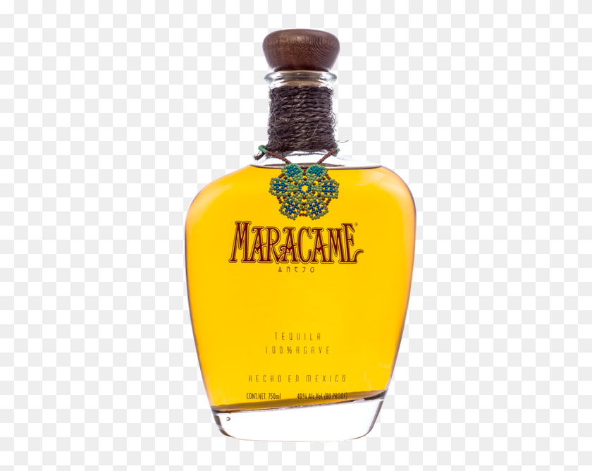 608x608 Maracame Anejo Tequila - Patron Bottle PNG