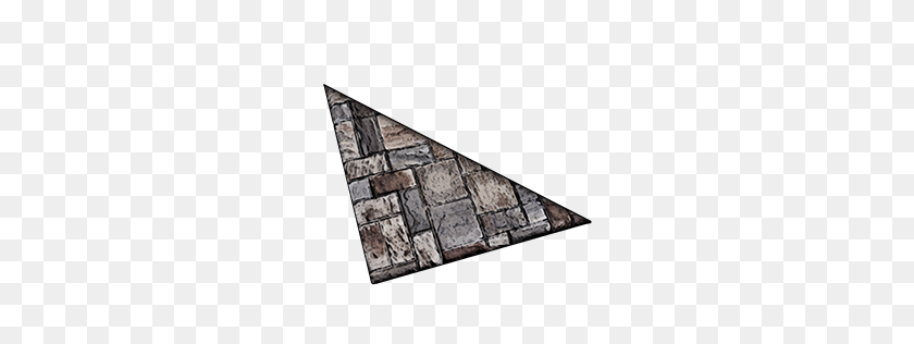256x256 Мраморная Половина Асфальтоукладчика - Каменная Стена Png