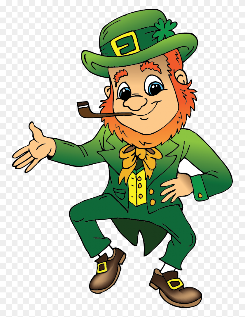 757x1024 March Clipart Gallery Images - Leprechaun Hat Clipart Black And White