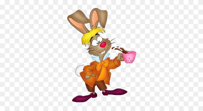 400x400 March Hare Alice In Wonderland Alice In Wonderland - Put Shoes On Clipart