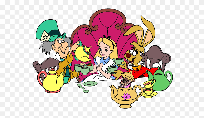 600x427 March Hare And Mad Hatter Clip Art Disney Clip Art Galore - Mad Hatter Tea Party Clip Art