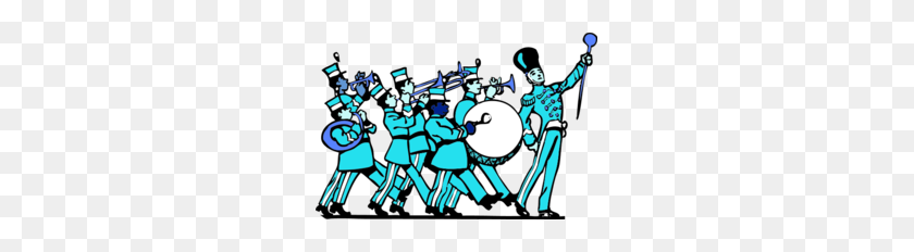 259x172 Marching Brass Clipart - Band Concert Clipart