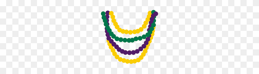 190x180 Mardi Gras Beads - Mardi Gras Beads PNG