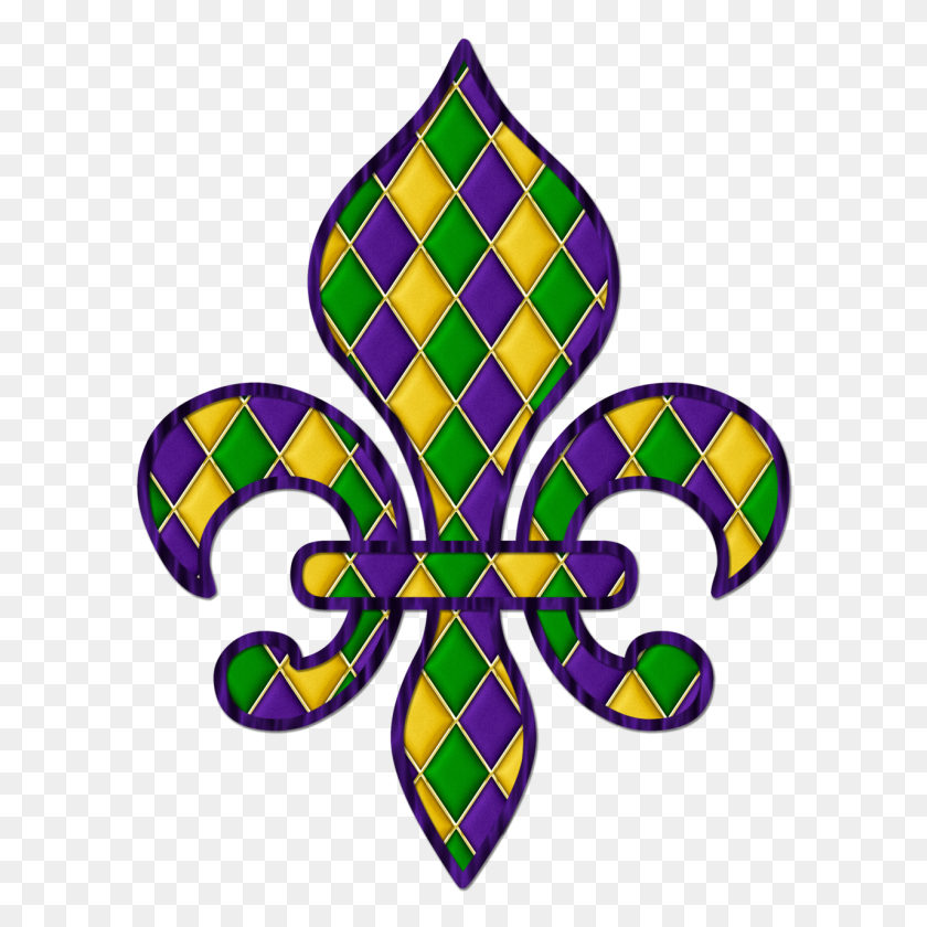 1280x1280 Mardi Gras Crown Graphic In Clip Art - Cross And Crown Clipart