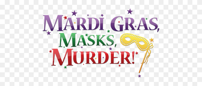 500x297 ¡Mardi Gras, Máscaras, Asesinato! - Clipart De Misterio De Asesinato