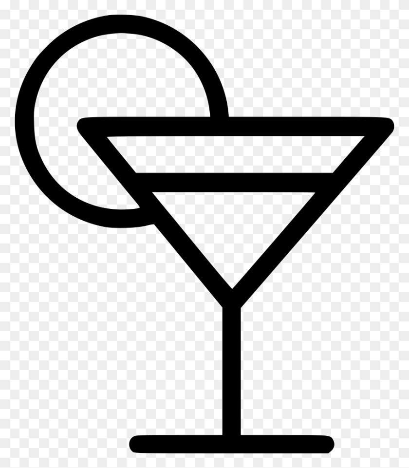 848x980 Margarita Cocktail Drink Png Icon Free Download - Margarita Clip Art Free