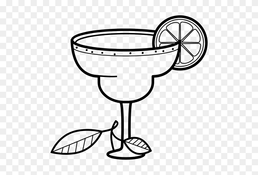 512x512 Margarita Cocktail Png Icon - Margarita Clipart PNG