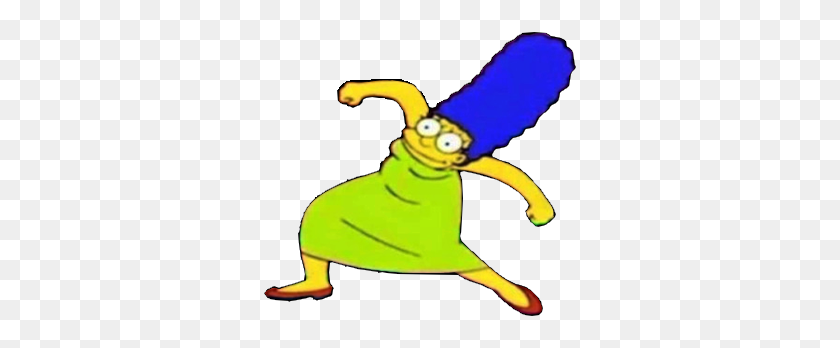 332x288 Marge Krump - Marge Simpson Png