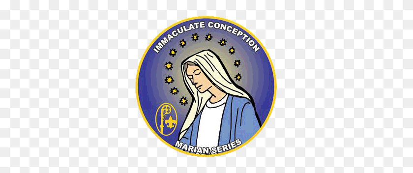 290x292 Marian Series - Immaculate Conception Clipart