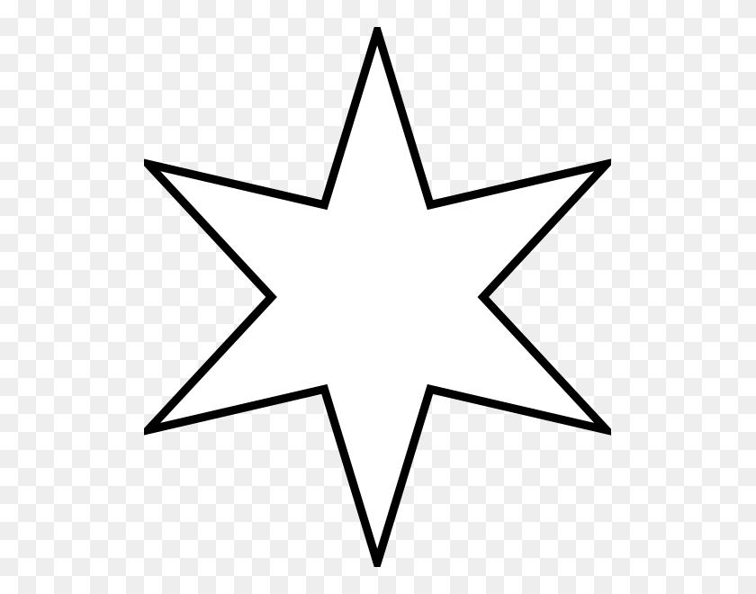 519x600 Marian Star Png Clip Arts For Web - Star Pattern PNG