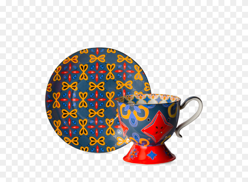 555x555 Marigold Magic Cup And Saucer - Marigold PNG