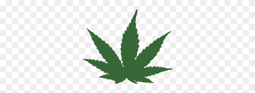 298x249 Marijuana Leaf Clip Art - Weed Clipart