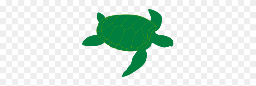 299x222 Морская Жизнь Клипарт Зеленая Черепаха - Морская Жизнь Клипарт