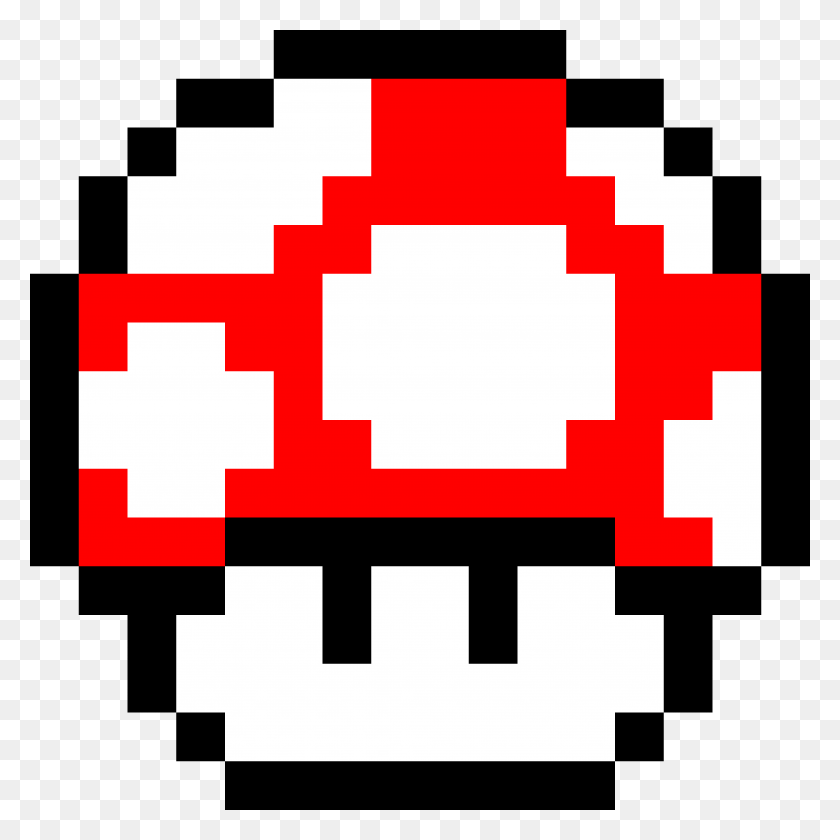 4096x4096 Mario - 8 Bit Mario PNG