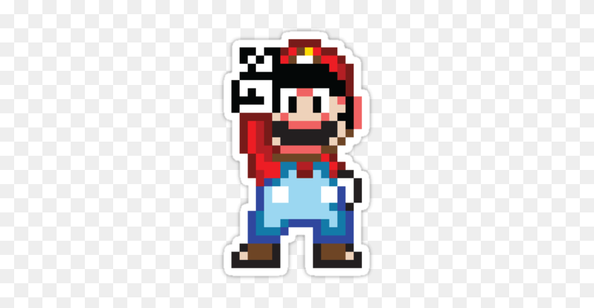 375x375 Mario - 16 Bit PNG